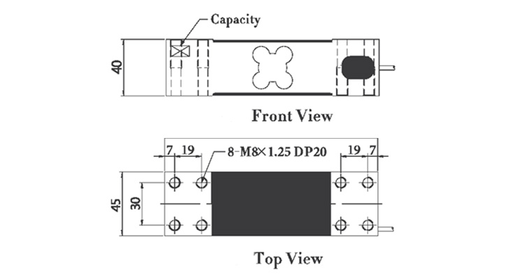 BA646 dimensions